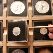 Une collection de pièces de monnaie vendue aux enchères pour