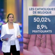Le point d'orgue de la visite du pape François sera la messe qu'il célèbrera au stade roi Baudouin, devant des dizaines de milliers de fidèles. Mais que représente le catholicisme aujourd'hui en Belgique ? Réponse avec Amélie Schildt.