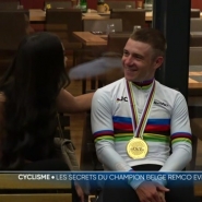 Il s'est imposé hier à Zurich, en Suisse, et célèbre cette nouvelle récompense avant d'entamer la suites des mondiaux.