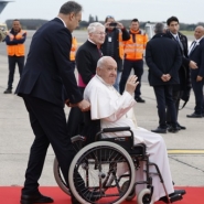 La visite est officiellement terminée: le pape François est reparti pour Rome