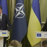 A Kiev, le nouveau chef de l'Otan promet un soutien pour que l'Ukraine l'emporte