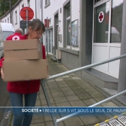 Aujourd'hui, un Belge sur 5 vit sous le seuil de pauvreté. En 10 ans, le nombres d'épiceries sociales de la Croix Rouge a doublé. L'approvisionnement des 47 épiceries en Fédération Wallonie-Bruxelles est un défi logistique.