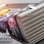 La valise de Bastien refusée à cause des sangles: pour quelle raison ? 