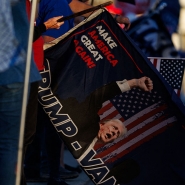 Un supporter de Trump