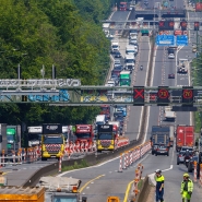 La fin du chantier du Carrefour Léonard repoussée: mais pour quelles raisons ? 