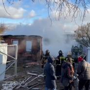 Une habitation détruite