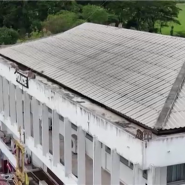 Environ 200 singes s'échappent de leur enclos dans le centre de la Thaïlande, se livrant à une véritable émeute dans la ville locale, poussant la police à se barricader dans son propre commissariat.