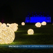 Il s'agit d'une promenade dans le parc illuminé du Chteau de la Hulpe. Un moment de féérie à quelques semaines des fêtes de fin d'année.