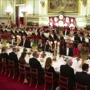 Le Roi Charles III a reçu l'Emir du Qatar pour une visite d'Etat avec un banquet auquel ont participé David et Victoria Beckham, mais pas la princesse Kate.