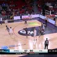 Le Spirou Charleroi s'est incliné, et lourdement, pour son premier match du deuxième tour de la FIBA Europe Cup, ce mercredi soir, face à Fribourg.