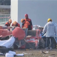 Dans le nord-ouest de la Turquie, un hélicoptère amulance a tenté de décoller malgré le brouillard. Il a percuté un hôpital, l'accident a causé la mort des quatres passagers.