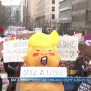 Le retour du milliardaire à la tête des Etats-Unis ne fait pas que des heureux. Hier, une vaste manifestation a eu lieu à Washington, ainsi que dans plusieurs autres villes. Des milliers de personnes ont protesté pour diverses causes qu'elles estiment menacées par le futur président américain.