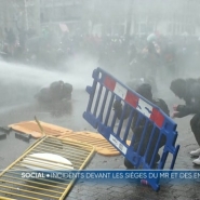 Globalement, tout s'est bien passé... mis à part quelques incidents, notamment devant les sièges des 2 partis francophones au pouvoir : le MR et les Engagés.