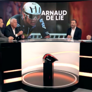 Philippe Gilbert, Stéphane Thirion et notre invité, Patrick Lefevere, étaient réunis autour de Vincenzo Ciuro pour préfacer le weekend d'ouverture en Belgique.