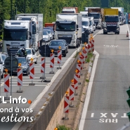 Voici pourquoi on ne voit pas toujours d'ouvriers sur les chantiers de travaux sur l’autoroute