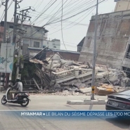 Deux jours après le violent séisme qui a secoué la Birmanie, le bilan fait état désormais de plus de 1.700 morts. Certains habitants attendent toujours l'arrivée des secours. Mais plus de 40 heures après le tremblement de terre, quelques rescapés sont encore sortis vivants des décombres.