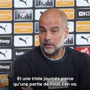 Pep Guardiola va perdre l'un de ses lieutenants l'été prochain. Le coach catalan de Manchester City a réagi en conférence de presse après l'annonce du départ de Kevin De Bruyne en fin de saison. Non sans une certaine émotion.
