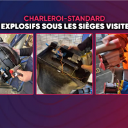 Mettez les en taule !: le Vestiaire hallucine après la découverte de pétards sous le siège de supporters du Standard