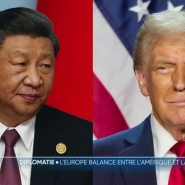 Donald Trump mène une guerre commerciale contre la Chine, chechant à empêcher tout rapprochement entre celle-ci et l'Europe. Dans ce bras de fer, l'Europe doit naviguer prudemment pour préserver ses relations avec les deux puissances mondiales.