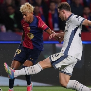 Le FC Barcelone face à l'Inter Milan