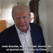 Votre journal est vraiment pourri: Donald Trump balaie les questions d'un journaliste du Wall Street Journal.