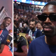 Ousmane Dembélé avec sa Rolex.