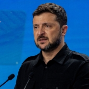 Volodymyr Zelensky, président ukrainien