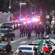 Des policiers à Los Angeles