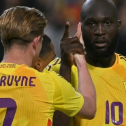 Romelu Lukaku et Kevin De Bruyne chez les Diables Rouges.