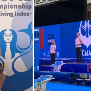 Pascale aux championnats du monde à Athènes