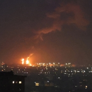 Incendie dans la capitale iranienne, Téhéran