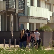 Coxyde, station balnéaire de la côte belge.