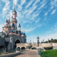 Disneyland Paris castle. false marriage disneyland: sponsor imprisoned