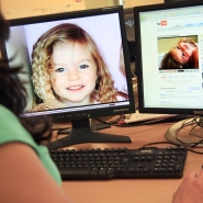 Une photo de Madeleine McCann, une petite Britannique de quatre ans, disparue lors de vacances familiales au Portugal.