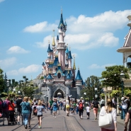 Disneyland Paris, à Marne-la-Vallée en France.