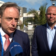 Bart De Wever, Premier ministre et Théo Francken, ministre de la Défense