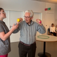 Les résidents de la maison de repos de Welkenraedt