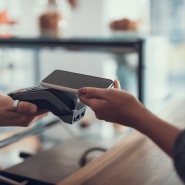 Contactless payment - Illustration this great first: more than