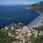 La mer Méditerranée en Corse.
