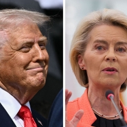 Donald Trump et Ursula von der Leyen