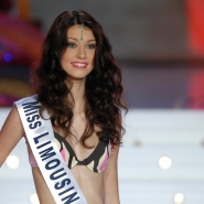 Sophie Vouzelaud au concours Miss France