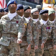 the military and civilian parade on the Belgian National Day, in Brussels, Monday 21 July 2025. This parade pays tribute to our country’s security and emergency services, such as the army, police, fire brigade or civil protection.
BELGA PHOTO NICOLAS MAETERLINCK