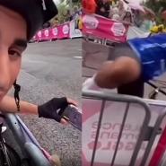 Capture d’écran de la vidéo postée sur les réseaux