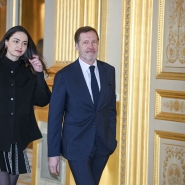 Paul Magnette et sa compagne