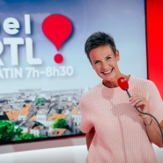 Sandrine Dans dans le nouveau studio de bel RTL
