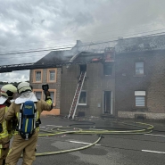 17 pompiers déployés sur place.