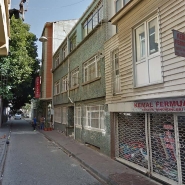 La rue où se trouve le Grand Sami Hotel, à Istanbul.