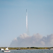 La fusée Starship lors de l’un de ses vols test.