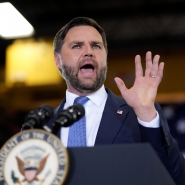 Le Vice-président américain JD Vance.