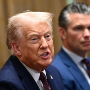 US President Donald Trump participates in a cabinet meeting in the Cabinet Room of the White House in Washington, DC, on August 26, 2025. Mandel NGAN / AFP